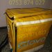 Geanta folosita Glovo extensibila,Livrari alimente,apa,util si pt Bolt,Wolt